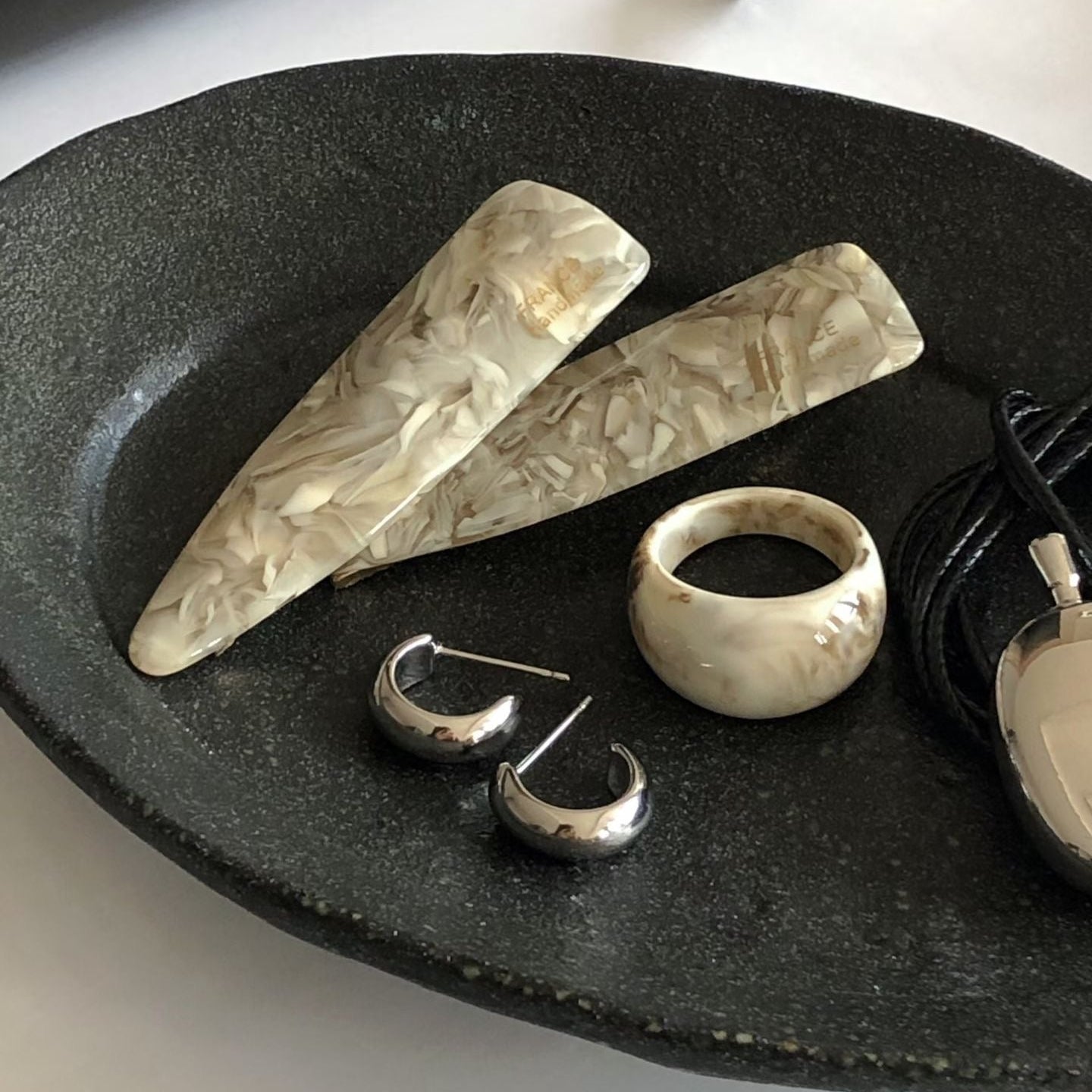 ChicStrands | France Lettering Triangle Hairpin