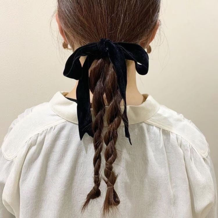 ChicStrands | Velvet Long Ribbon Hair Braids