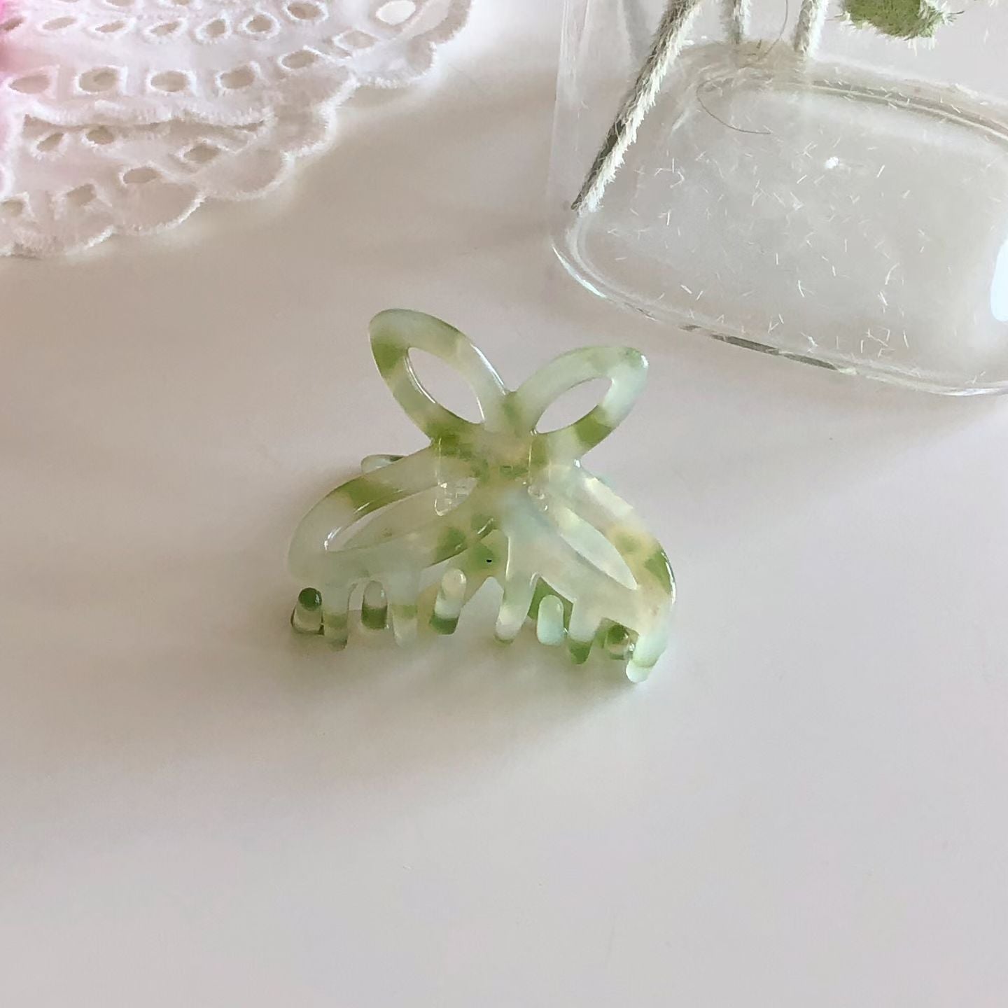 ChicStrands | Cotton Candy Ribbon Mini Hair Claws