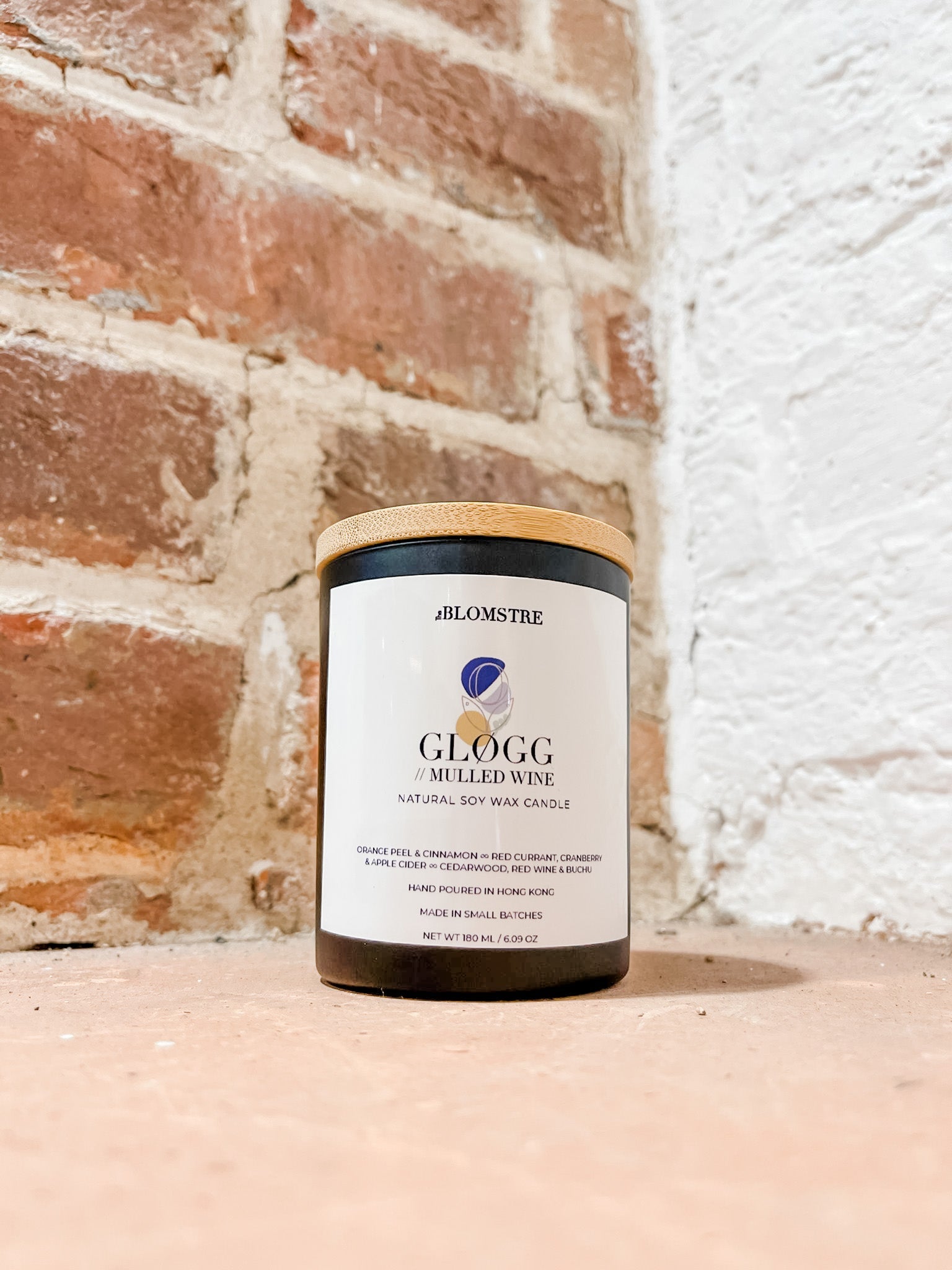THE BLOMSTRE｜Soy Candle 180ml: GLOGG // Mulled Wine