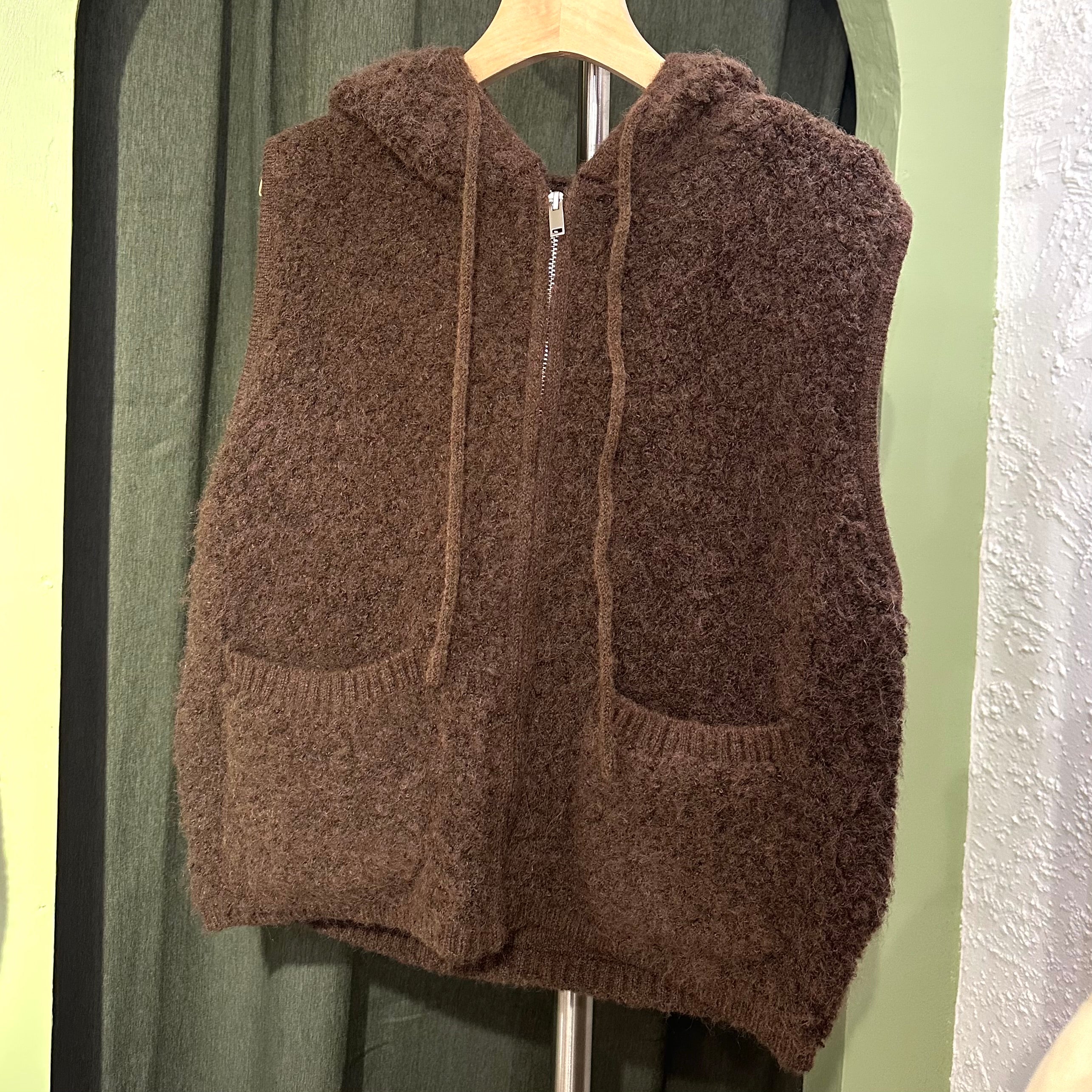 U Cloakroom | Teddy Bear Zippered Vest