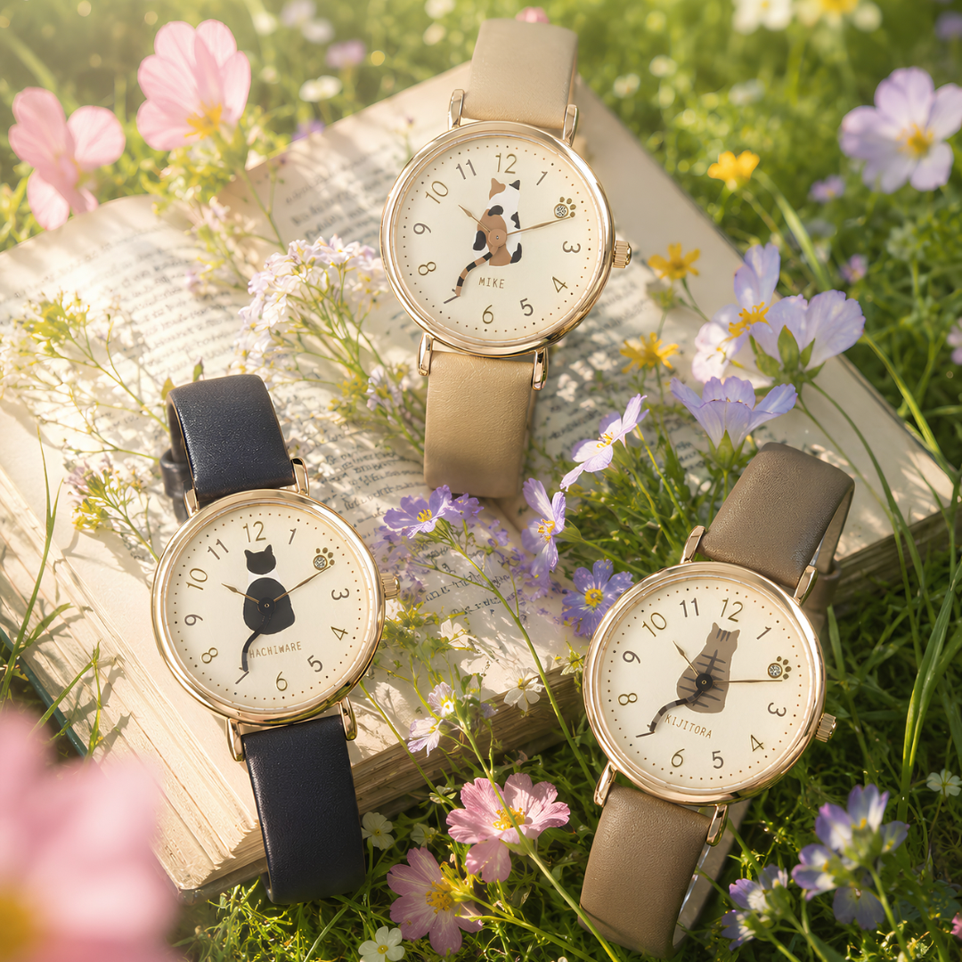 Zakkaholic | Cat Tail Watch 女裝 貓貓尾巴手錶 日常生活防水