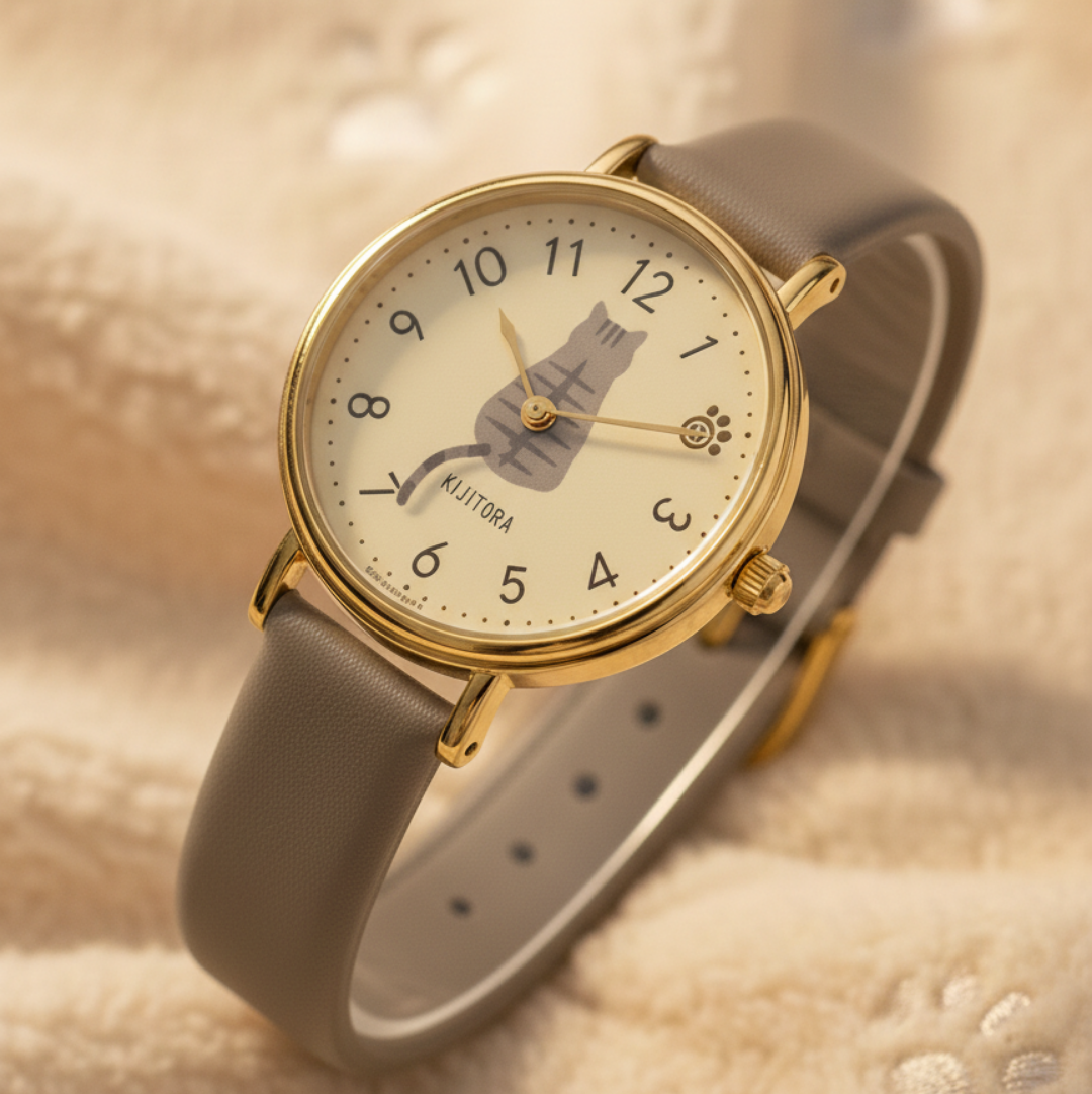 Zakkaholic | Cat Tail Watch 女裝 貓貓尾巴手錶 日常生活防水