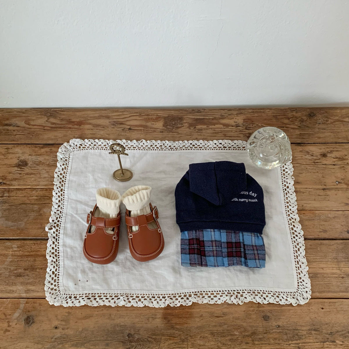 Pet Daily | Pet Classic Plaid Hoodie Set