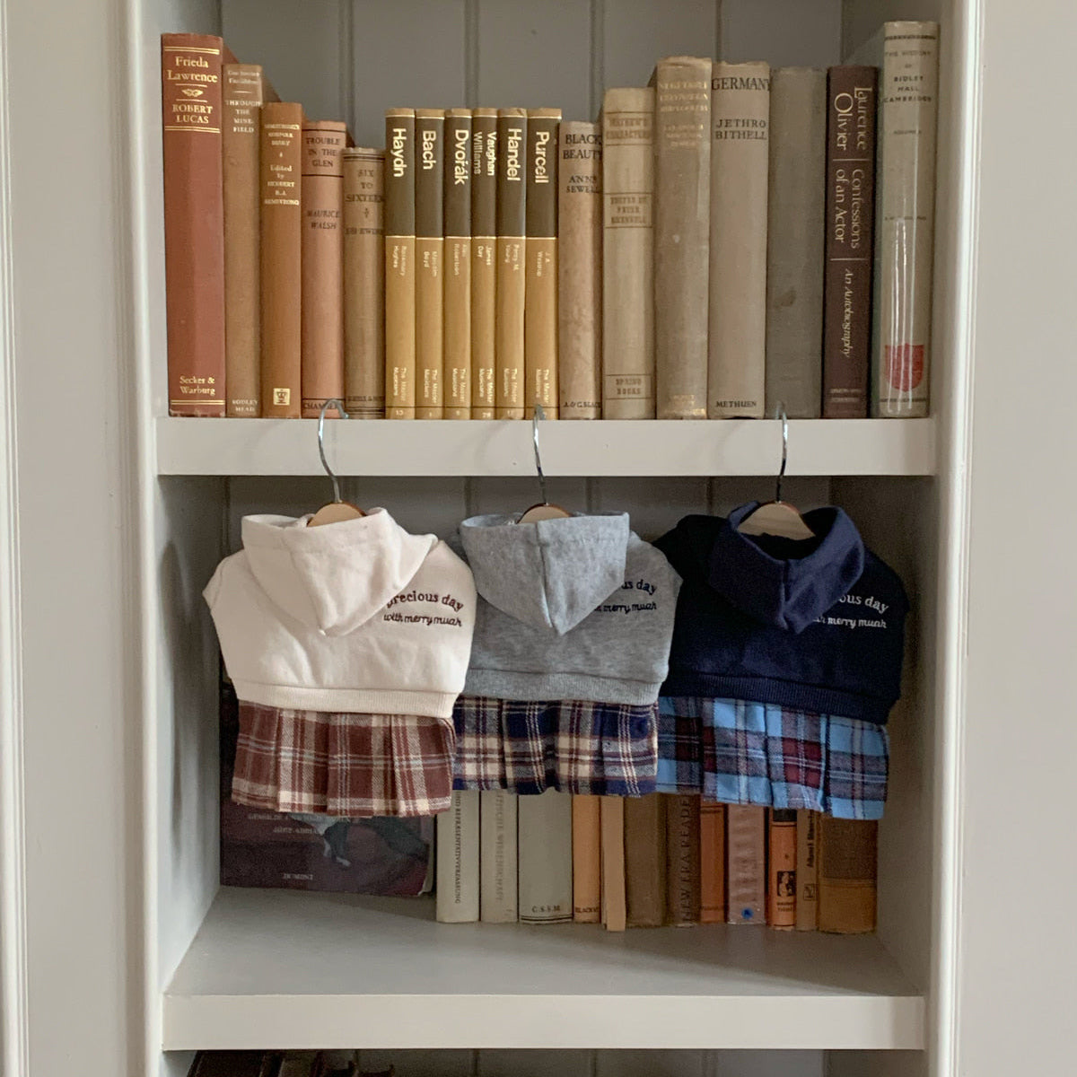 Pet Daily | Pet Classic Plaid Hoodie Set