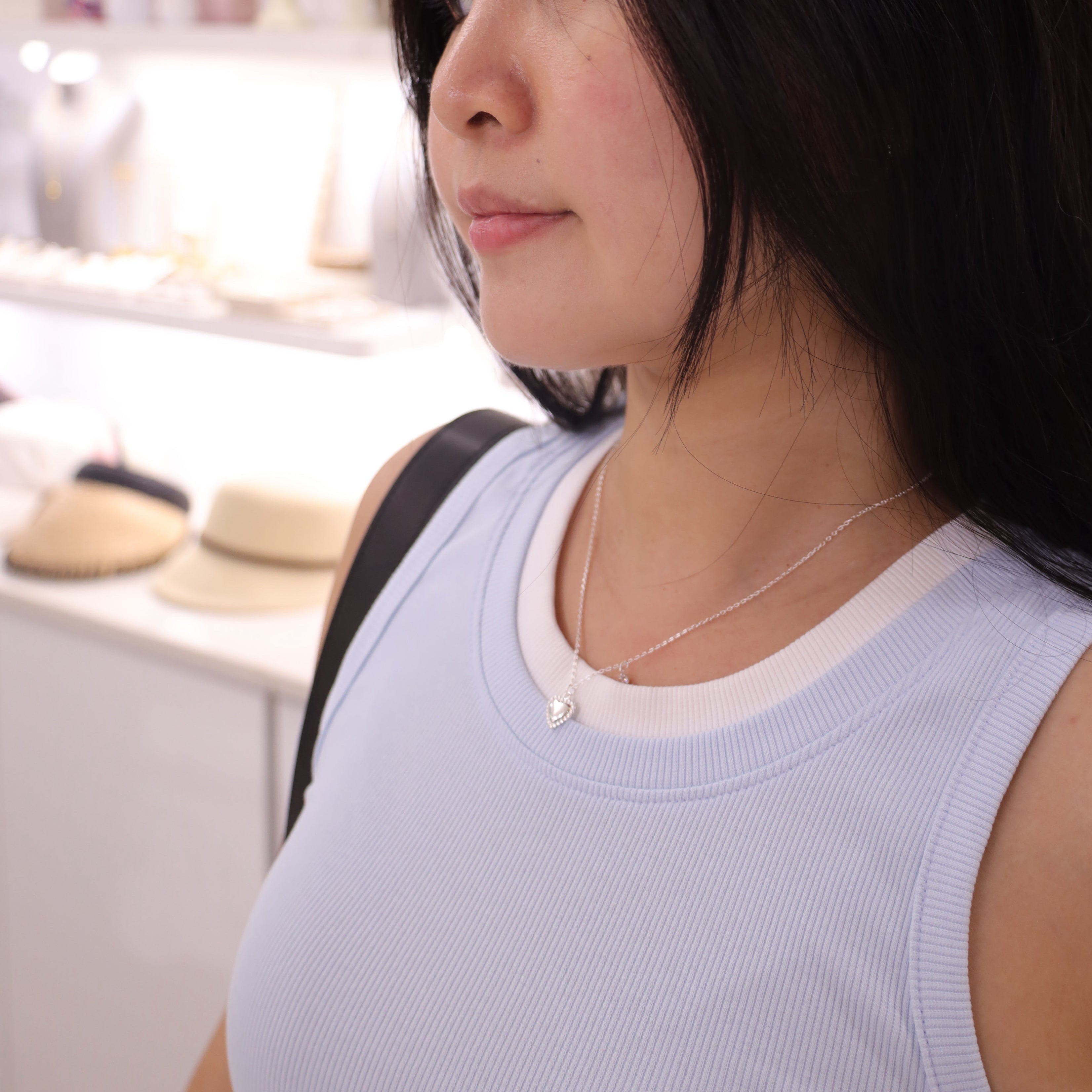 U Cloakroom | Layered Contrast Ribbed Tank Top