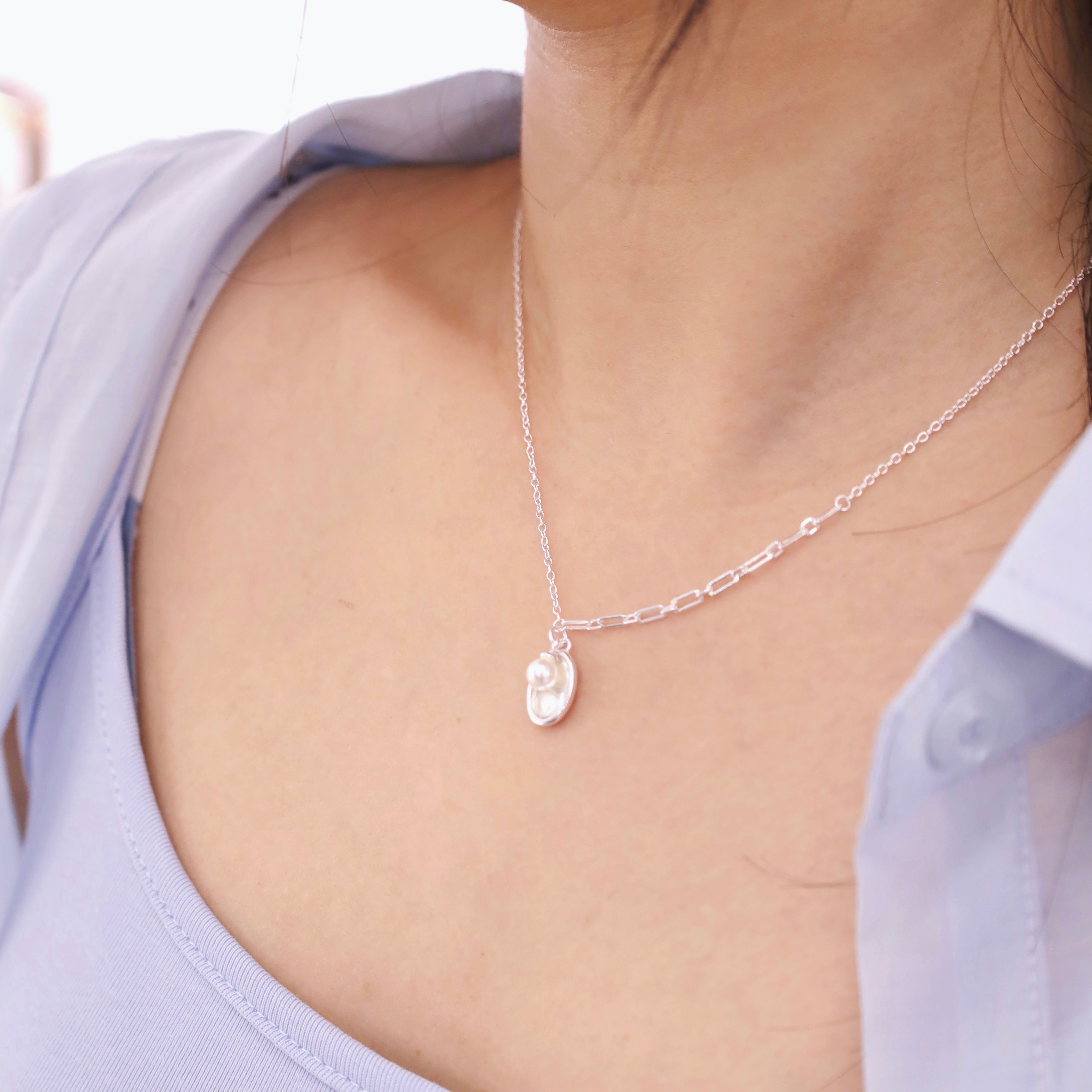 IKON | 925Silver Lumina Feather Necklace