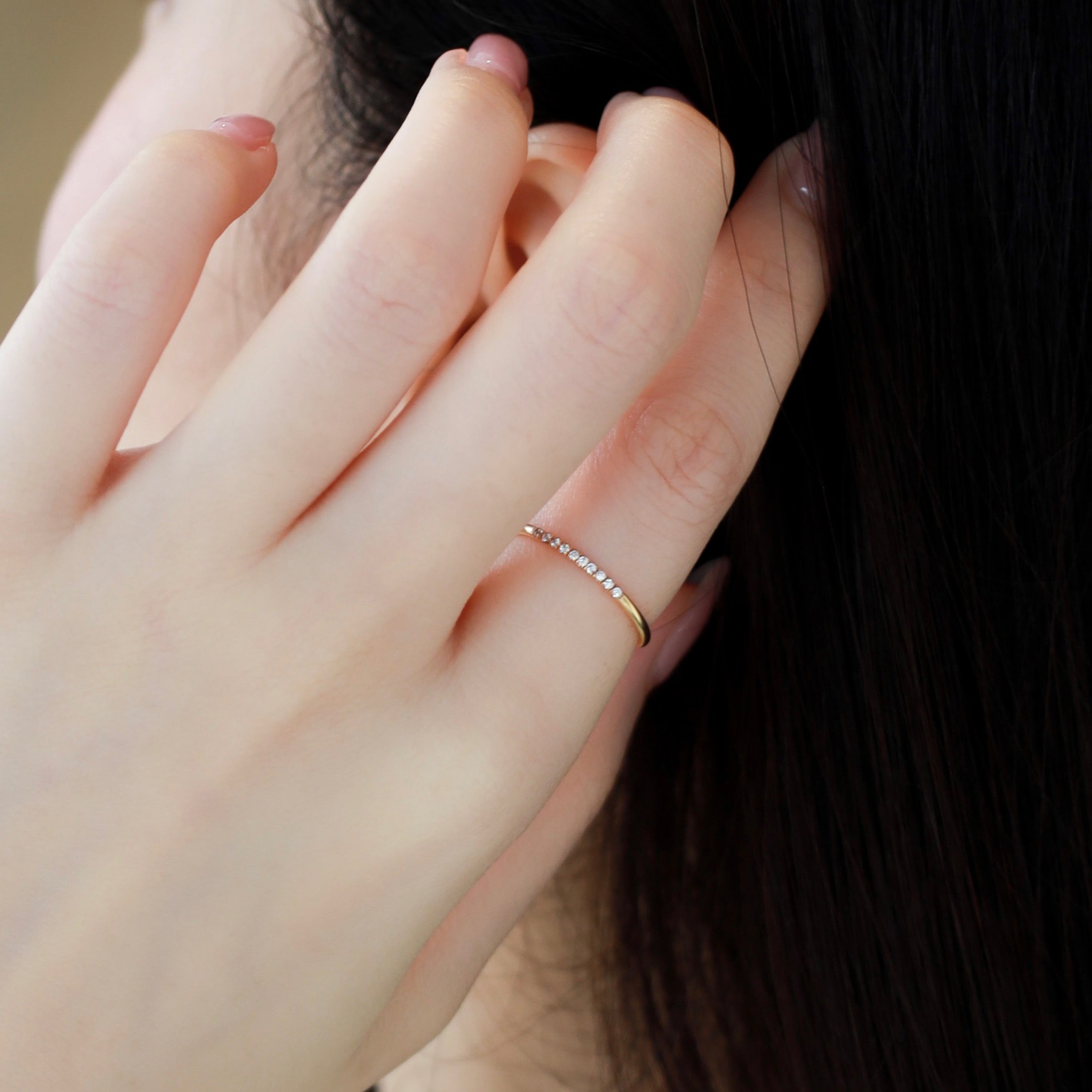 STARRY SKY OF THE GODS (BAR RING)