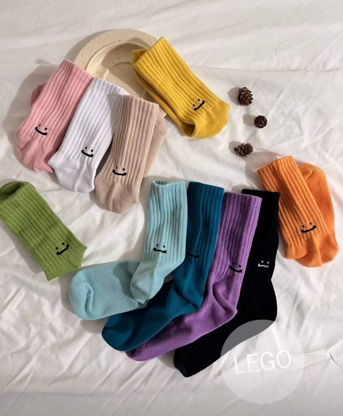 Lilidays - Smile Emoji Socks