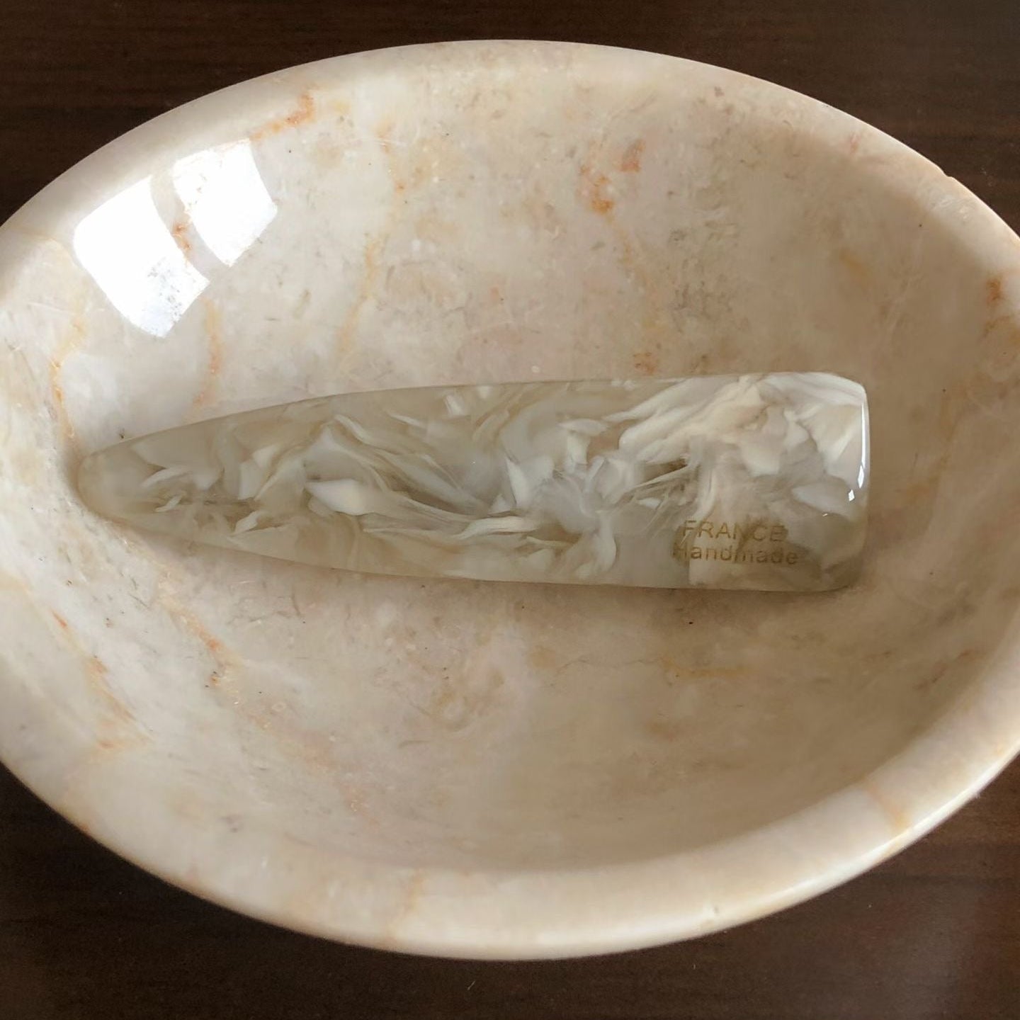 ChicStrands | France Lettering Triangle Hairpin