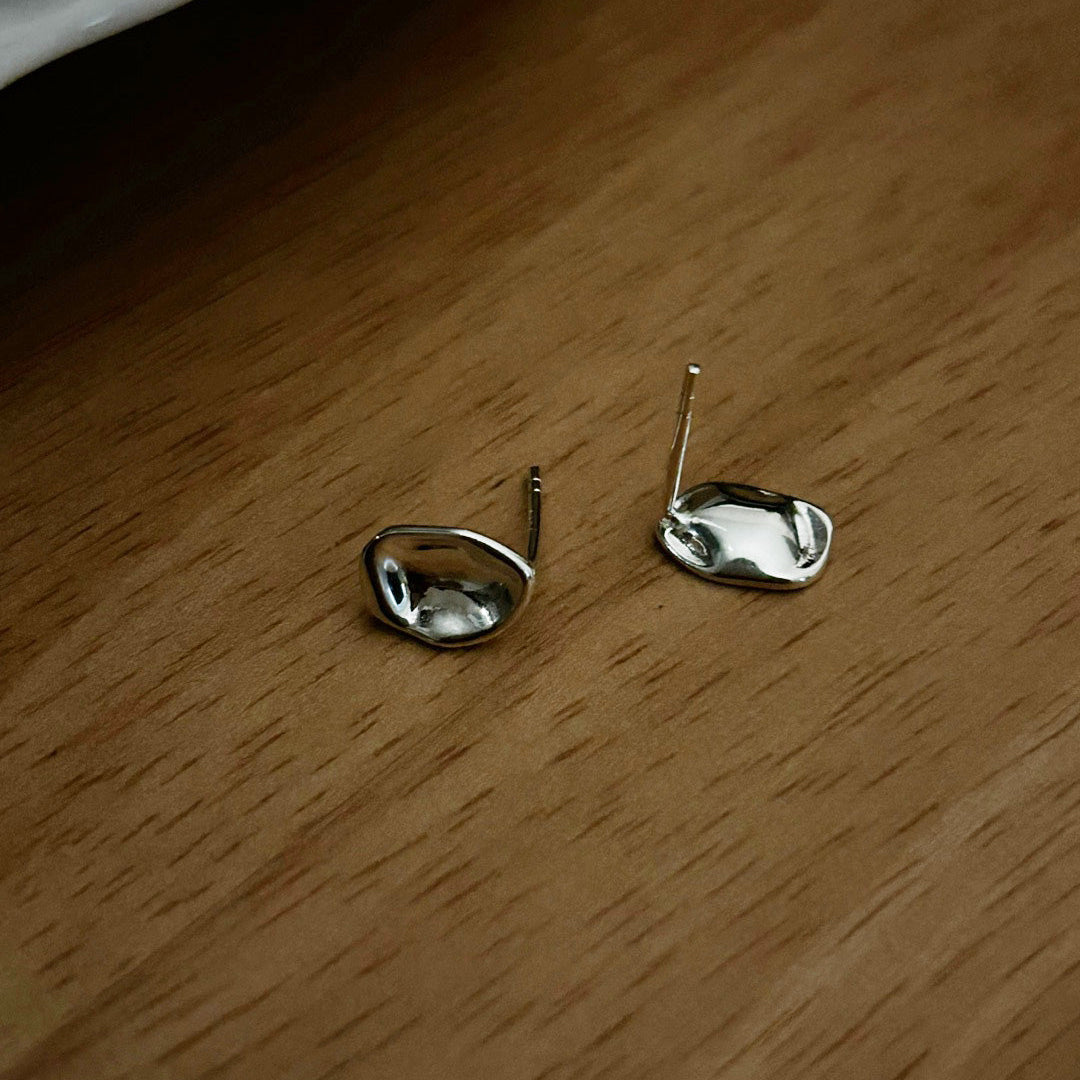 IKON  | 925Silver Irregular Geometric Earrings