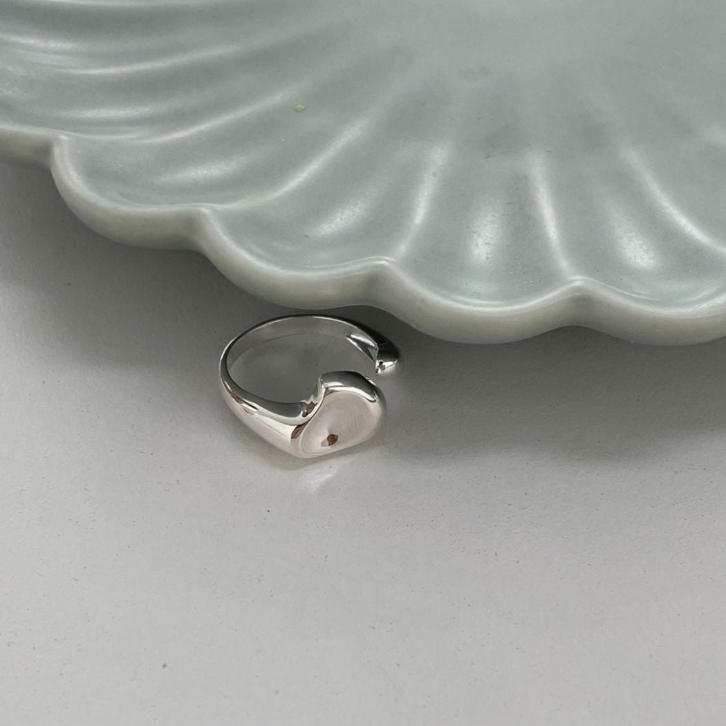 IKON DELUXE  | 925Silver Lucid Ripple Ring