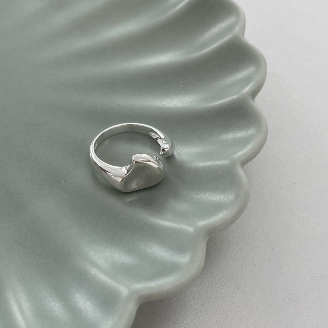 IKON DELUXE  | 925Silver Lucid Ripple Ring