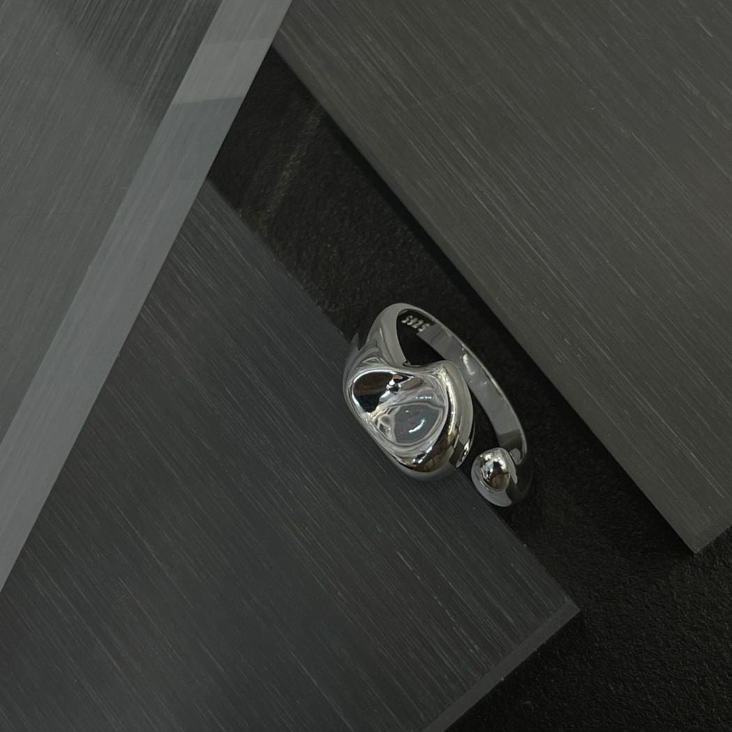 IKON DELUXE  | 925Silver Lucid Ripple Ring