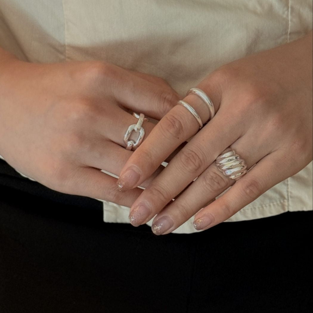 IKON DELUXE｜925Silver Bold Chain Ring