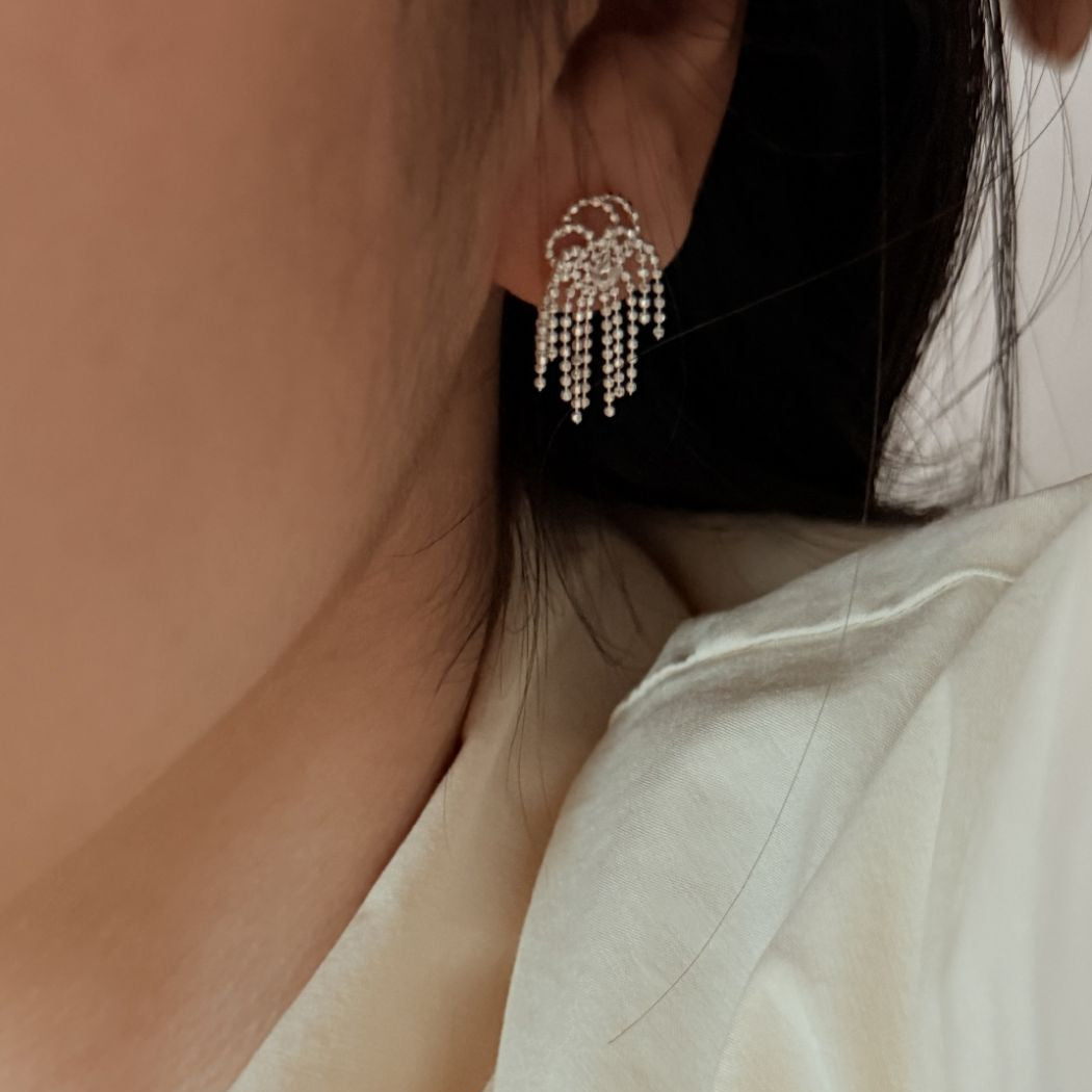 IKON DELUXE | [Pre-order] 925Silver Spark Kinetic Earrings