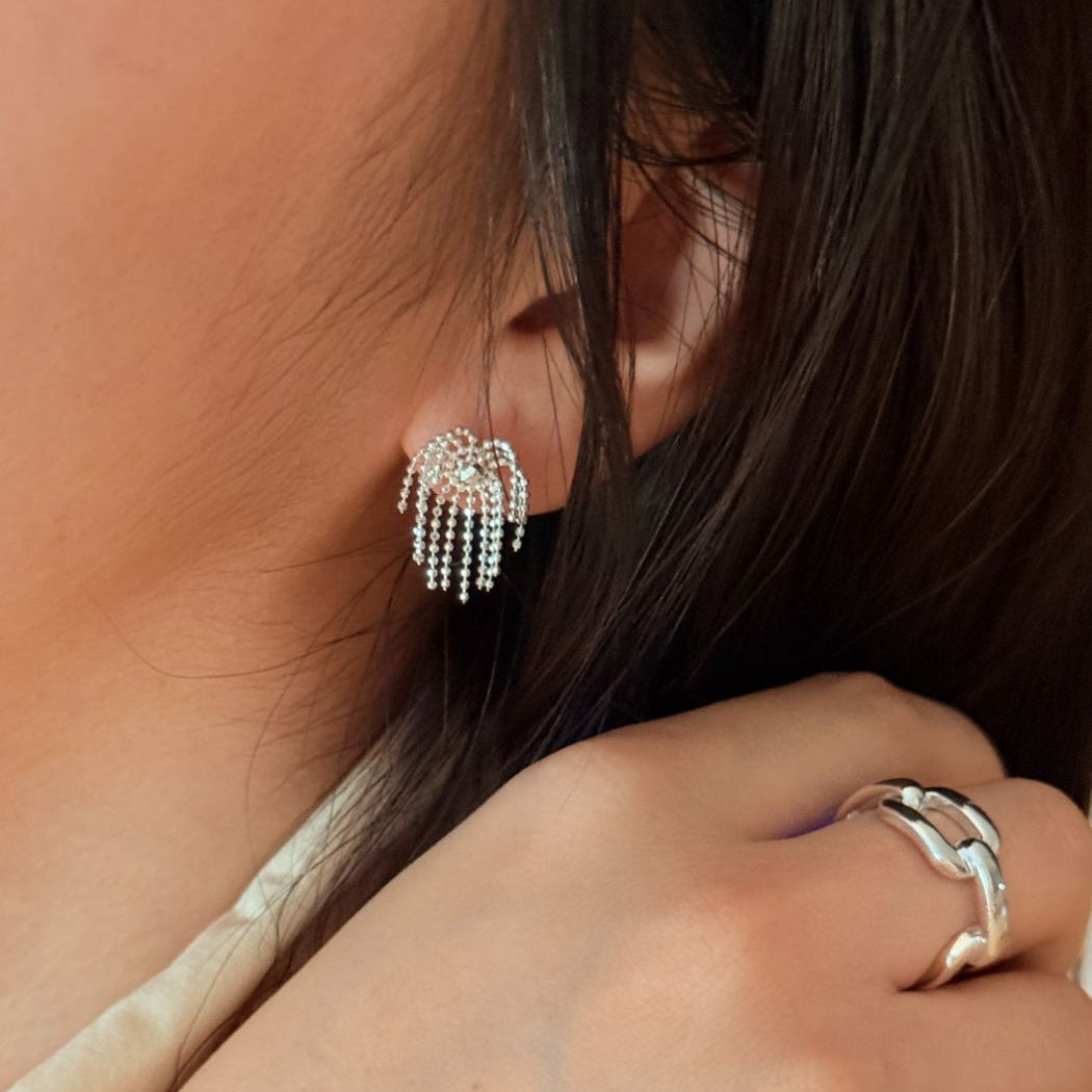 IKON DELUXE | [Pre-order] 925Silver Spark Kinetic Earrings