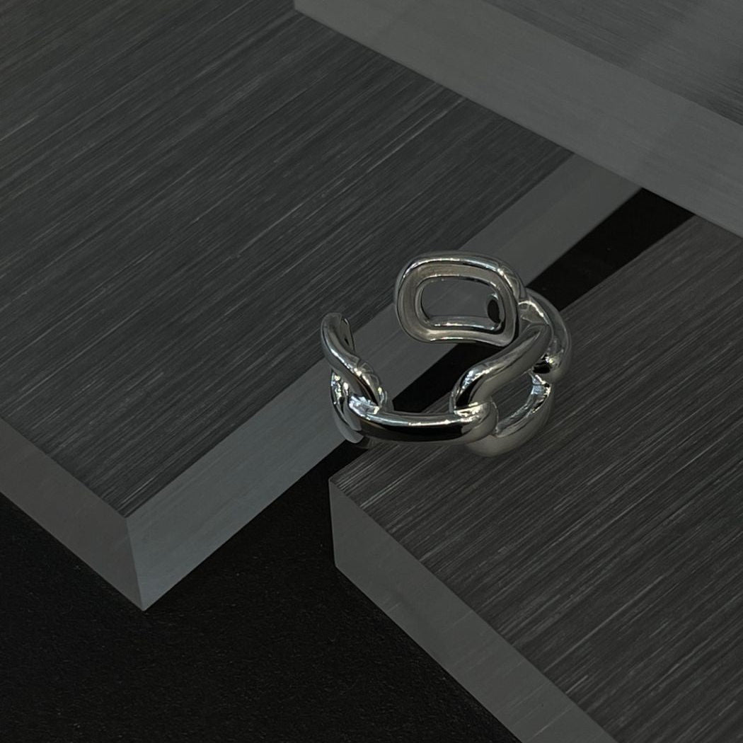 IKON DELUXE｜925Silver Bold Chain Ring
