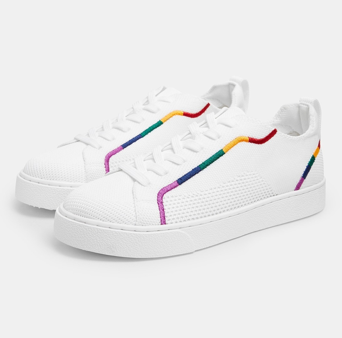 THE KAMA RAINBOW WHITE SNEAKERS