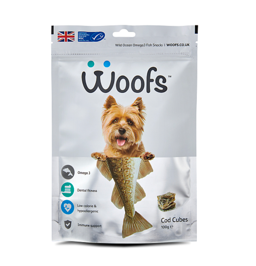 COD CUBES TREAT FOR DOGS