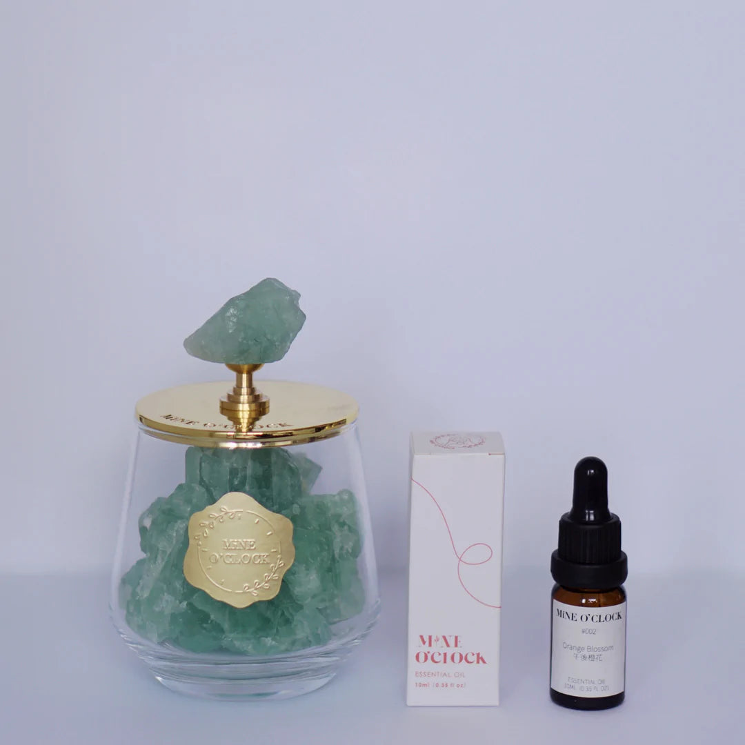 DIFFUSE CRYSTAL AROMATHERAPY (Green Fluorite)