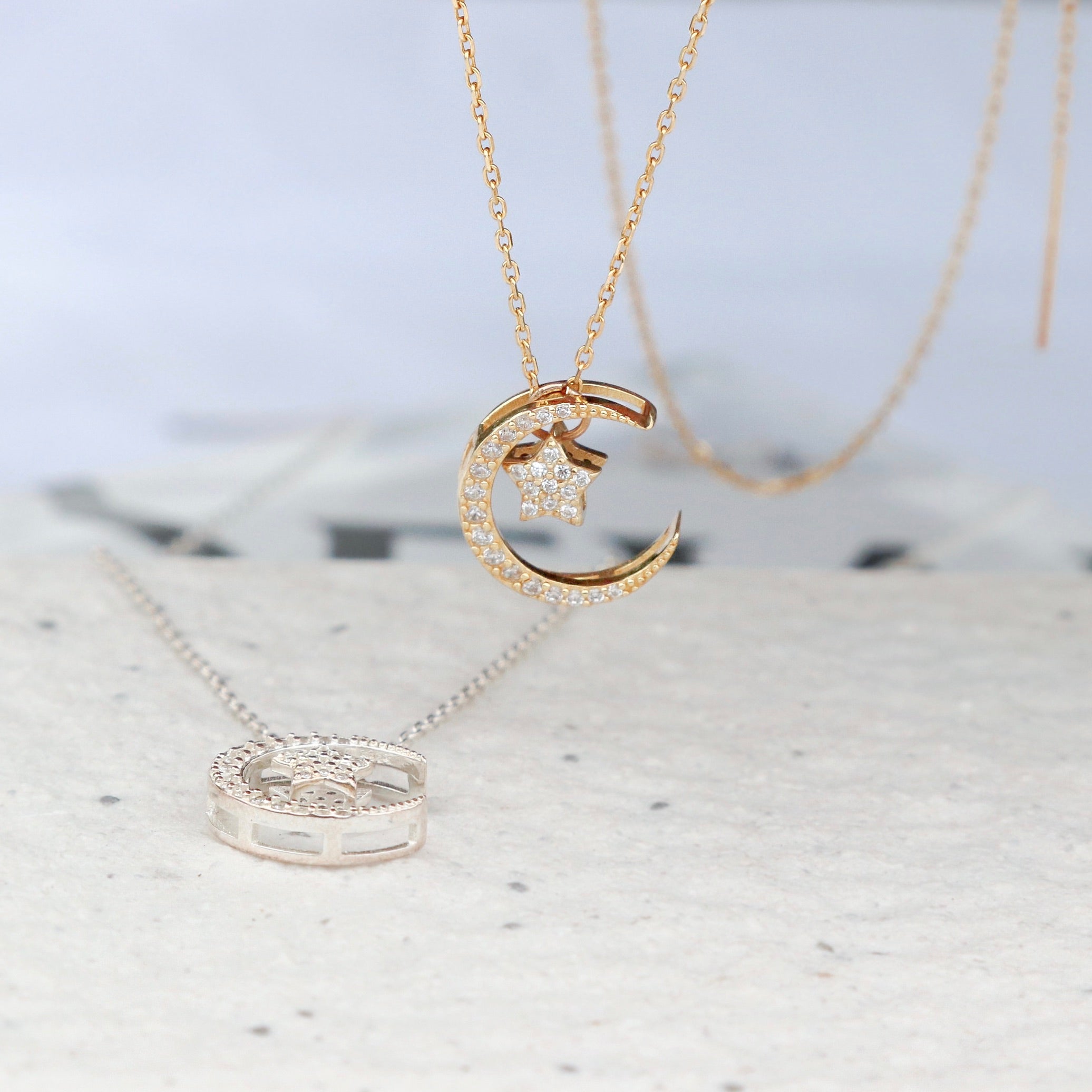 EMBRACE THE MOON NECKLACE