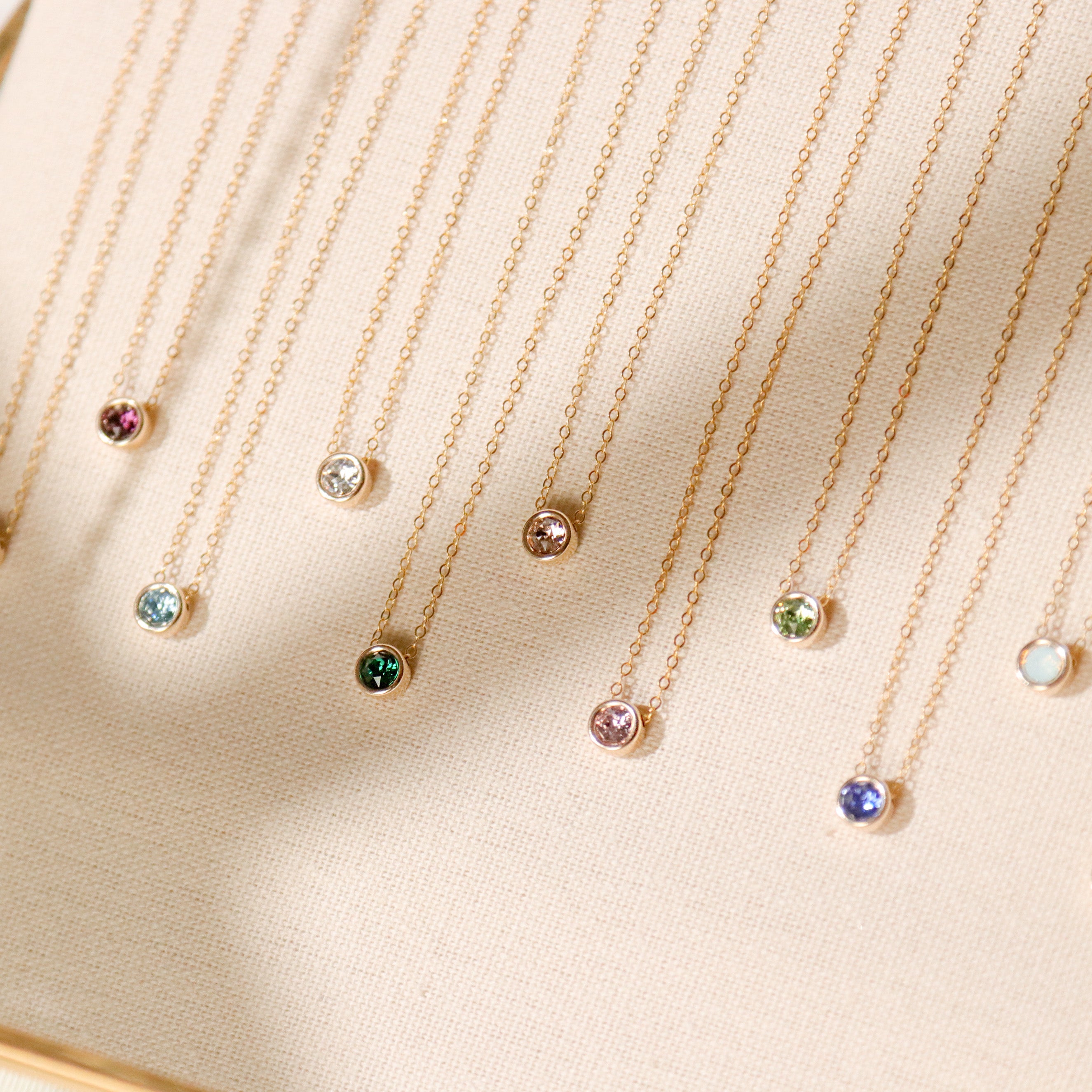 BIRTHSTONE NECKLACE