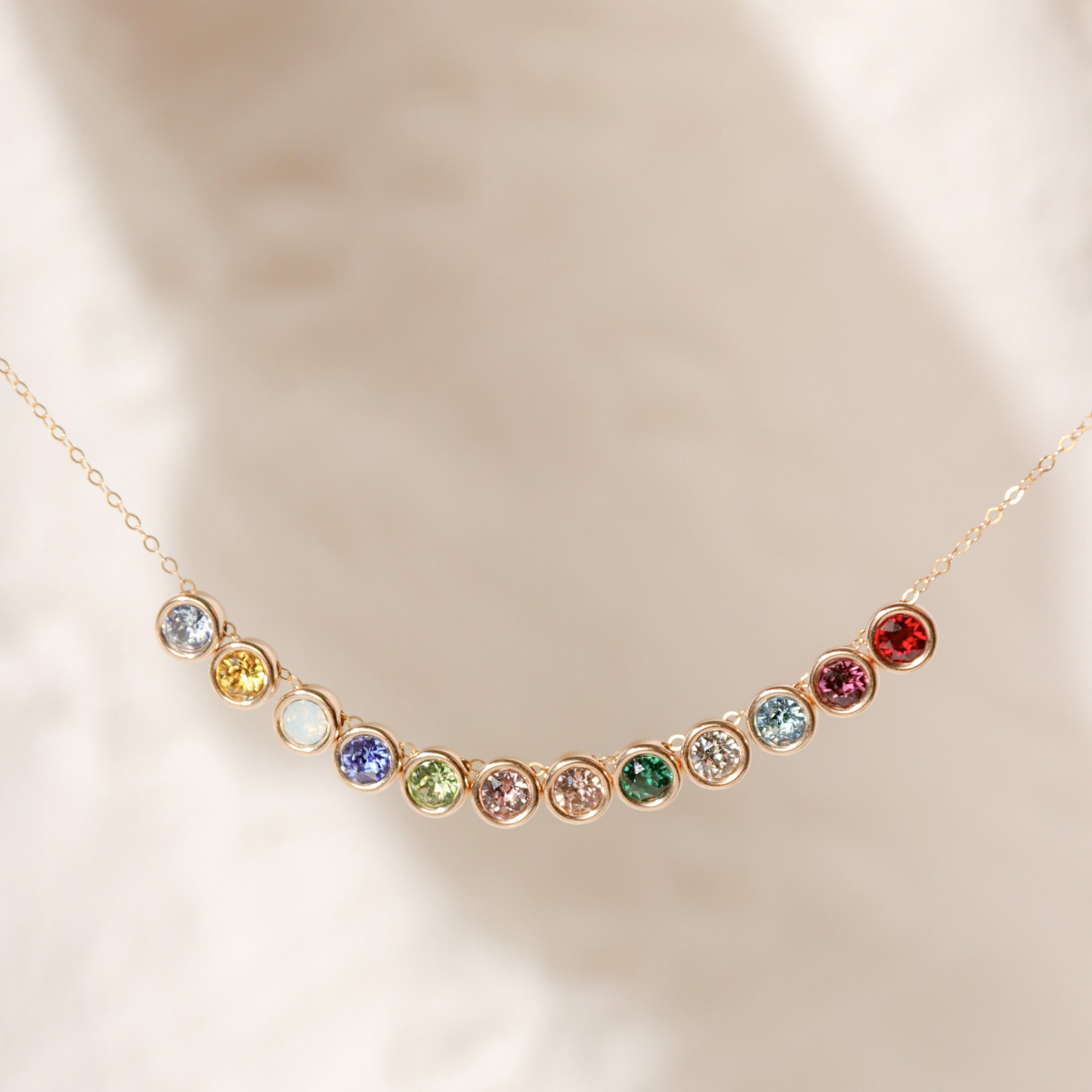 BIRTHSTONE NECKLACE